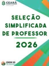 SELEÇÃO PÚBLICA DE PROFESSORES 2026 – CREDE 05